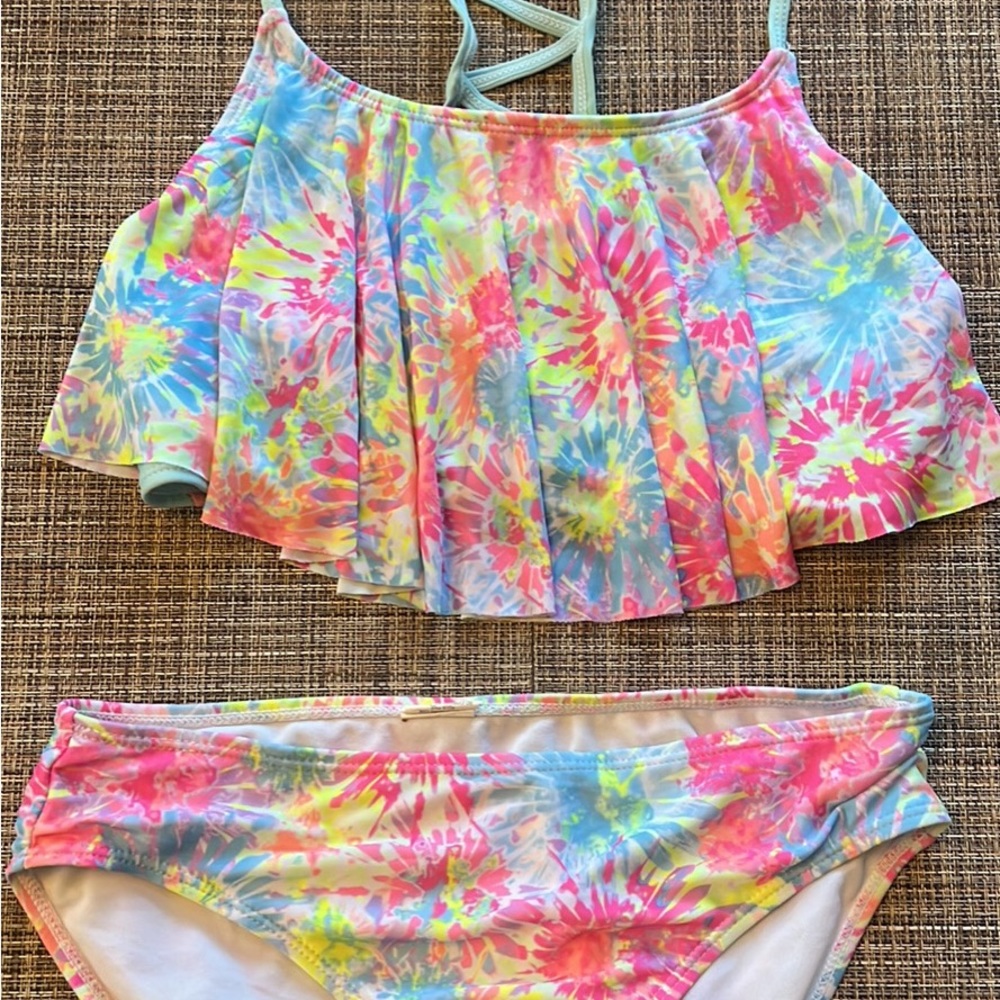 Girls size 16, 2piece swimsuit, so cute